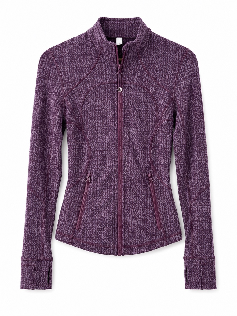 Lululemon Forme Jacket Cuffins Ziggy Wee September Plum Purple Size 2